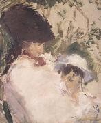 Edouard Manet, Jeune fille et enfant (mk40)